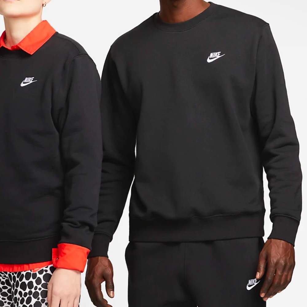 Nike Sportswear Club Fleece Crew Neck Sweatshirt sz S